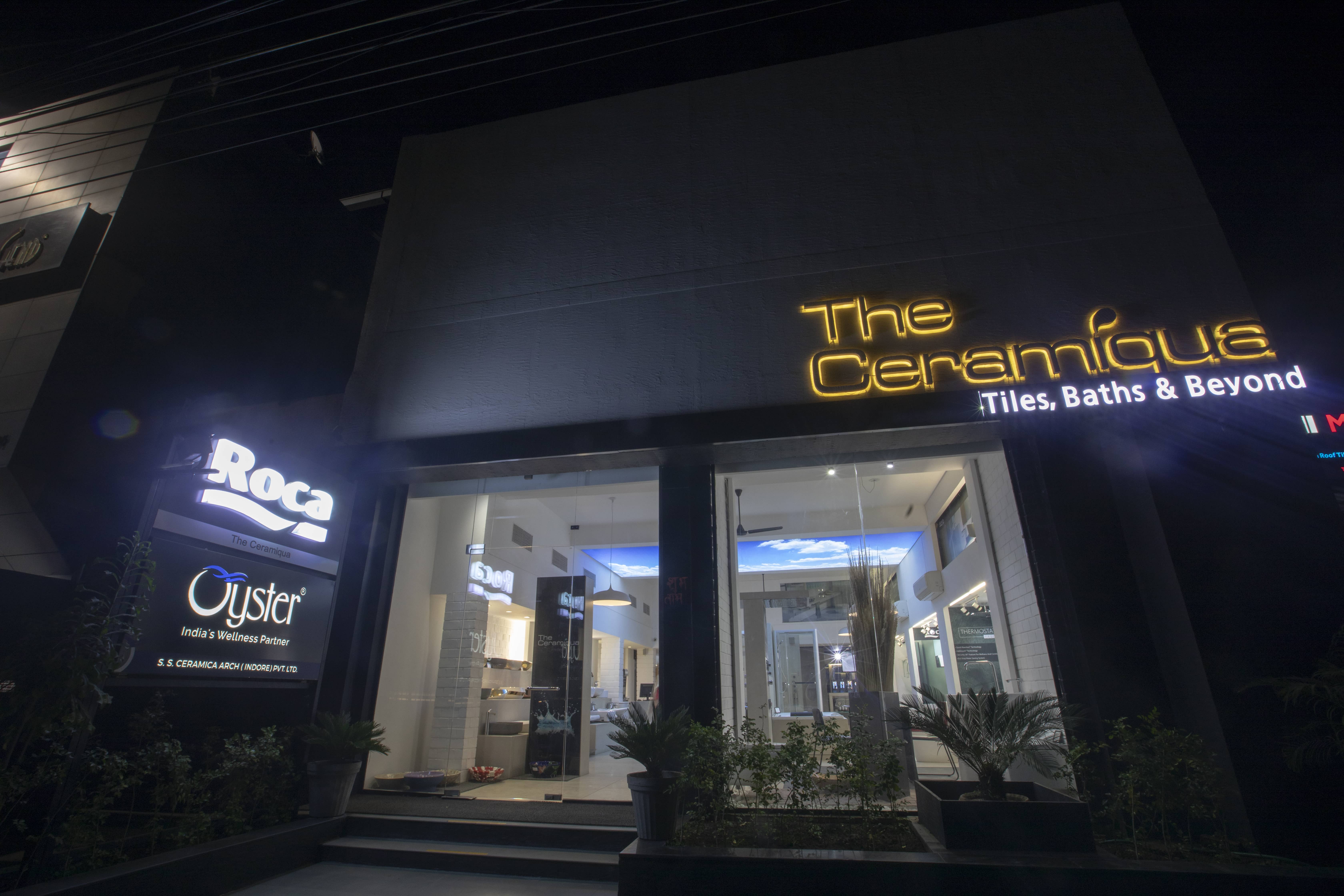 The Ceramiqua showroom