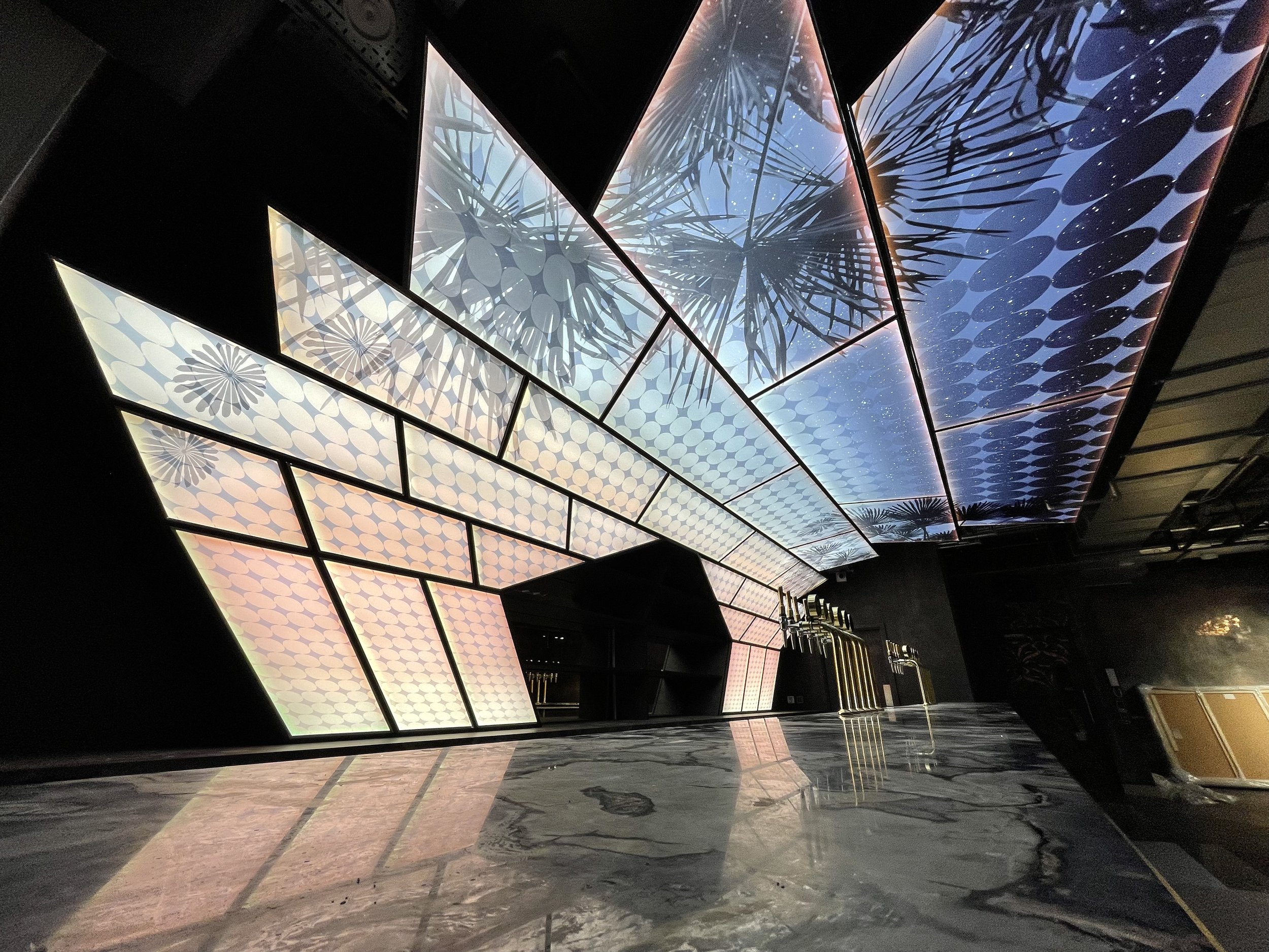 Modern stretch ceiling