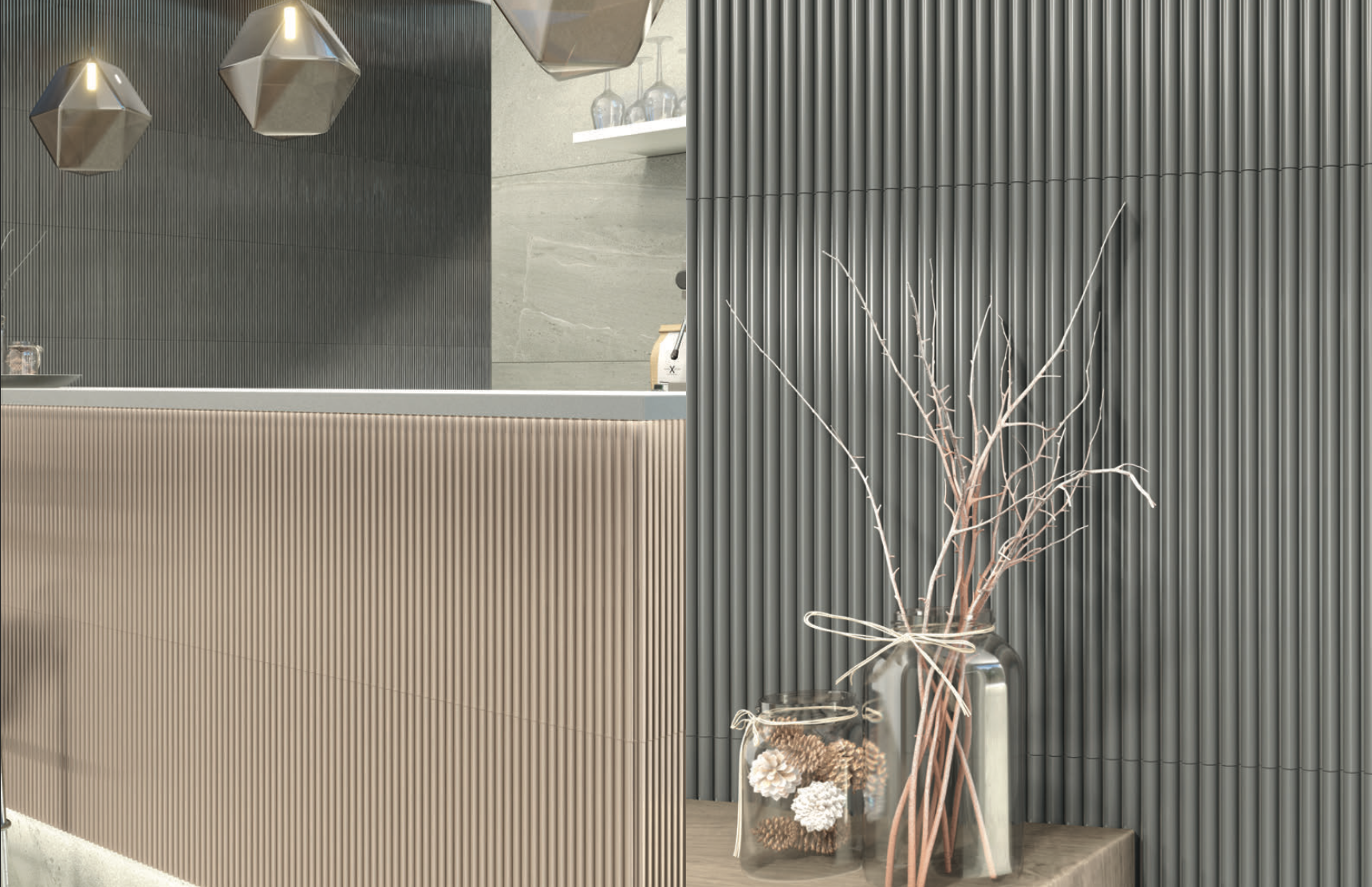 Luxury tiles showcase